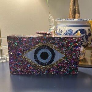 Colorful Eye Clutch